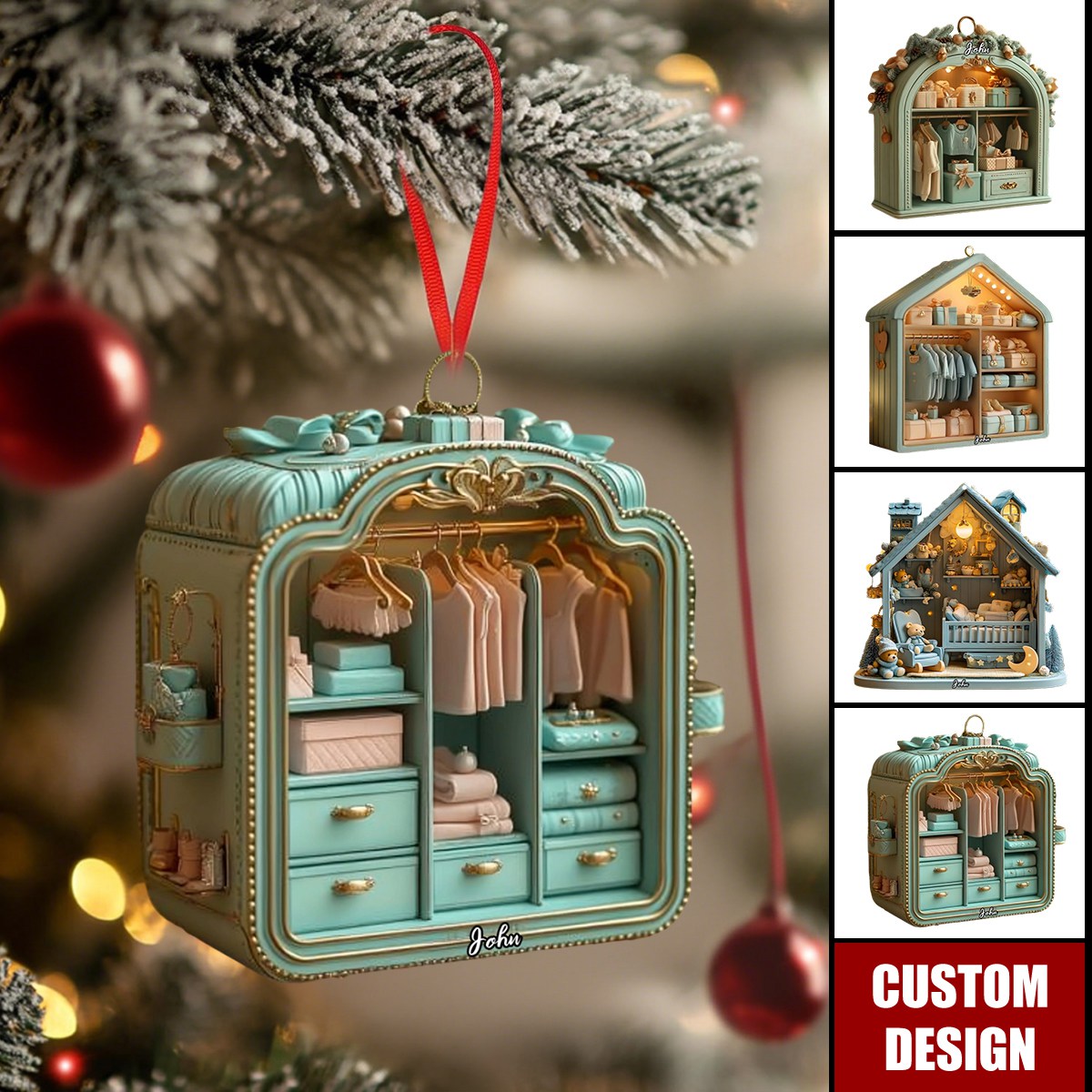 Personalized Baby Room Ornament