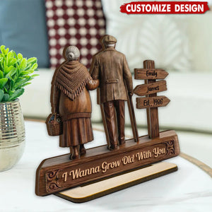 Personalized  Wooden Plaque -Gift for Couple
