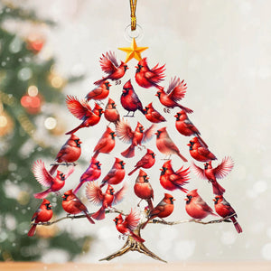 Cardinal Christmas Tree Ornament-Gift For Cardinal Lovers-New Release