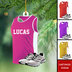 New Release Personalized Running Christmas Ornament - Gift For Runner
