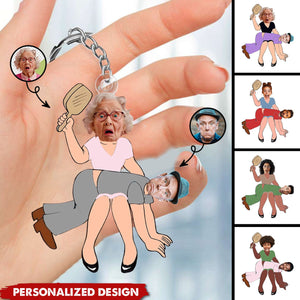 Funny Couple Personalized Keychain