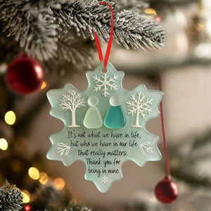 Snowflake Shaped Sea Friendship Decor - Gift For Friend,Family