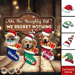 2024 New Release Personalized Photo Christmas Ornament - Gift For Family