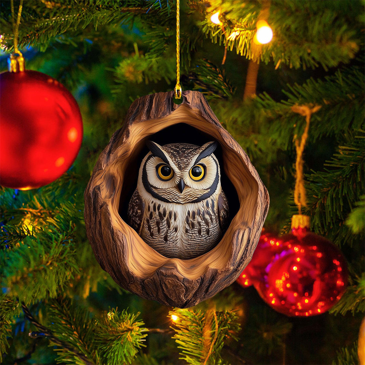 2025 New Release-Owl Christmas Ornament-Gift for Owl Lover