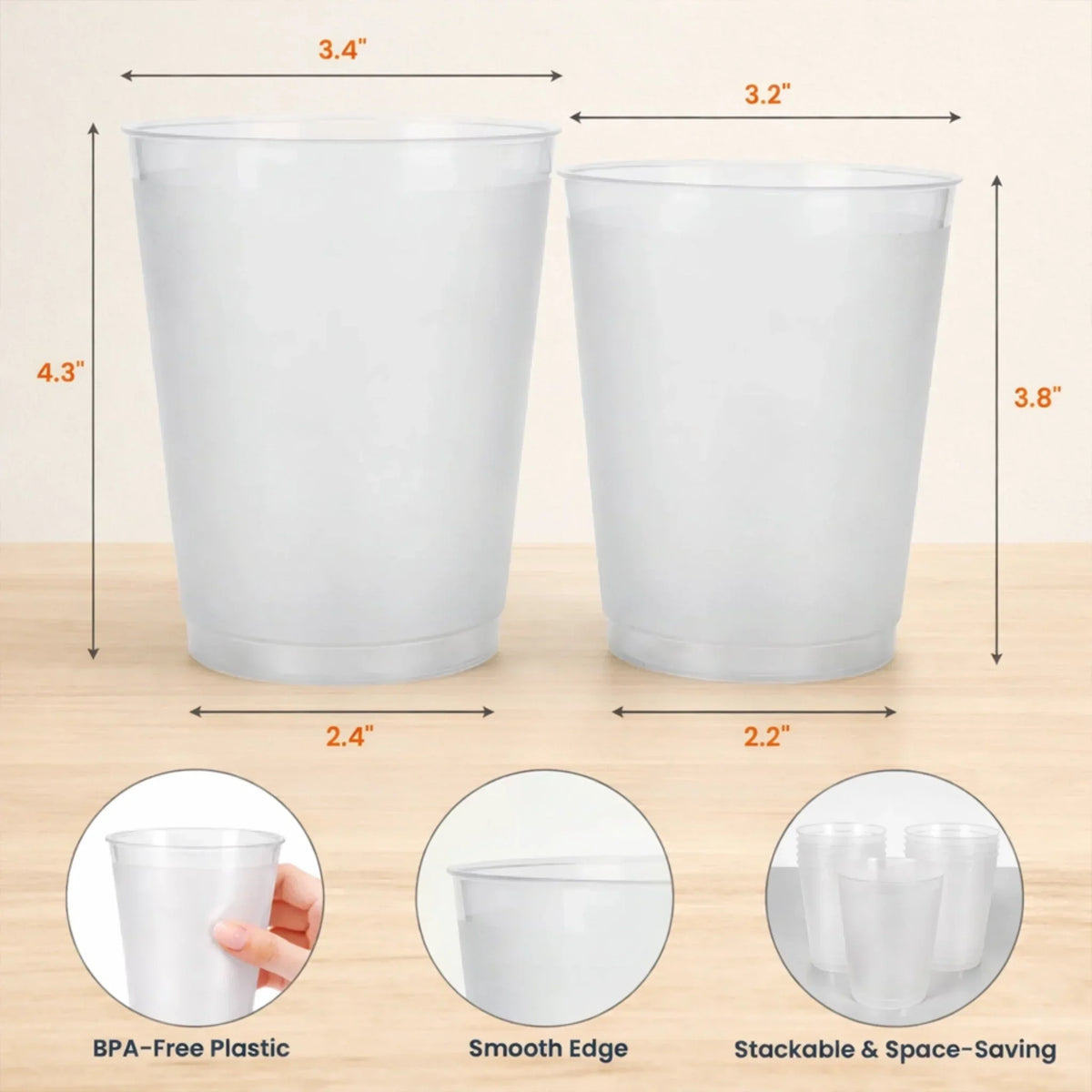 Custom Party Cups - Personalized America 250th Anniversary Gifts For Mom, Dad, Brother, Sister, Kids - Born To Stand Strong