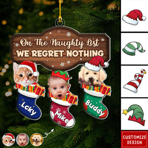 2024 New Release Personalized Photo Christmas Ornament - Gift For Family