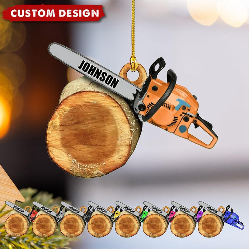 Personalized Arborist Ornaments - Gift For Tree Trimmer -  New Release