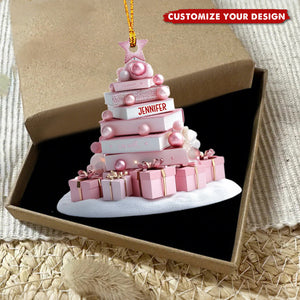 Book Christmas Tree - Personalized Book Ornament