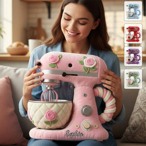 Personalized Baking Faux Fur Shaped Pillow-Perfect Gift For Baking Lovers