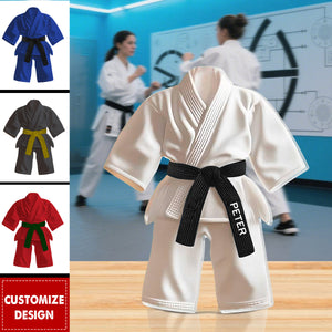 Personalized Black Belt Acrylic Plaque - Jiu-Jitsu,Karate Gift
