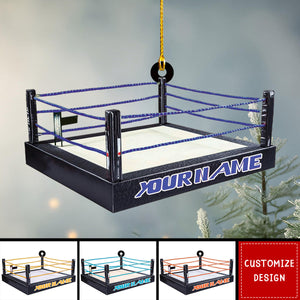 Personalized Wrestling Christmas Ornament Gift For Wrestler -New Release