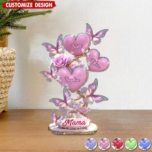 Personalized Shaped Acrylic Plaque - My Sweethearts Gift For Mom, Grandma