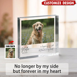 Personalized Pet Memorial Plaque - Pet Loss Keepsake