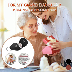 I Love You And I’m So Proud Of You-Personalized Pocket Hug-Gift For Family