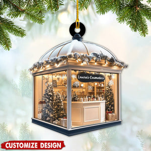 Personalized cosmetic Shop Ornament-Gift For Girl-2024 New Release