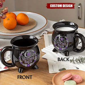 Witches Brew - Personalized Witch Cauldron Mug