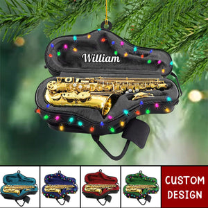 Personalized Saxophone Ornament-Gifts For Saxophonist-New Release