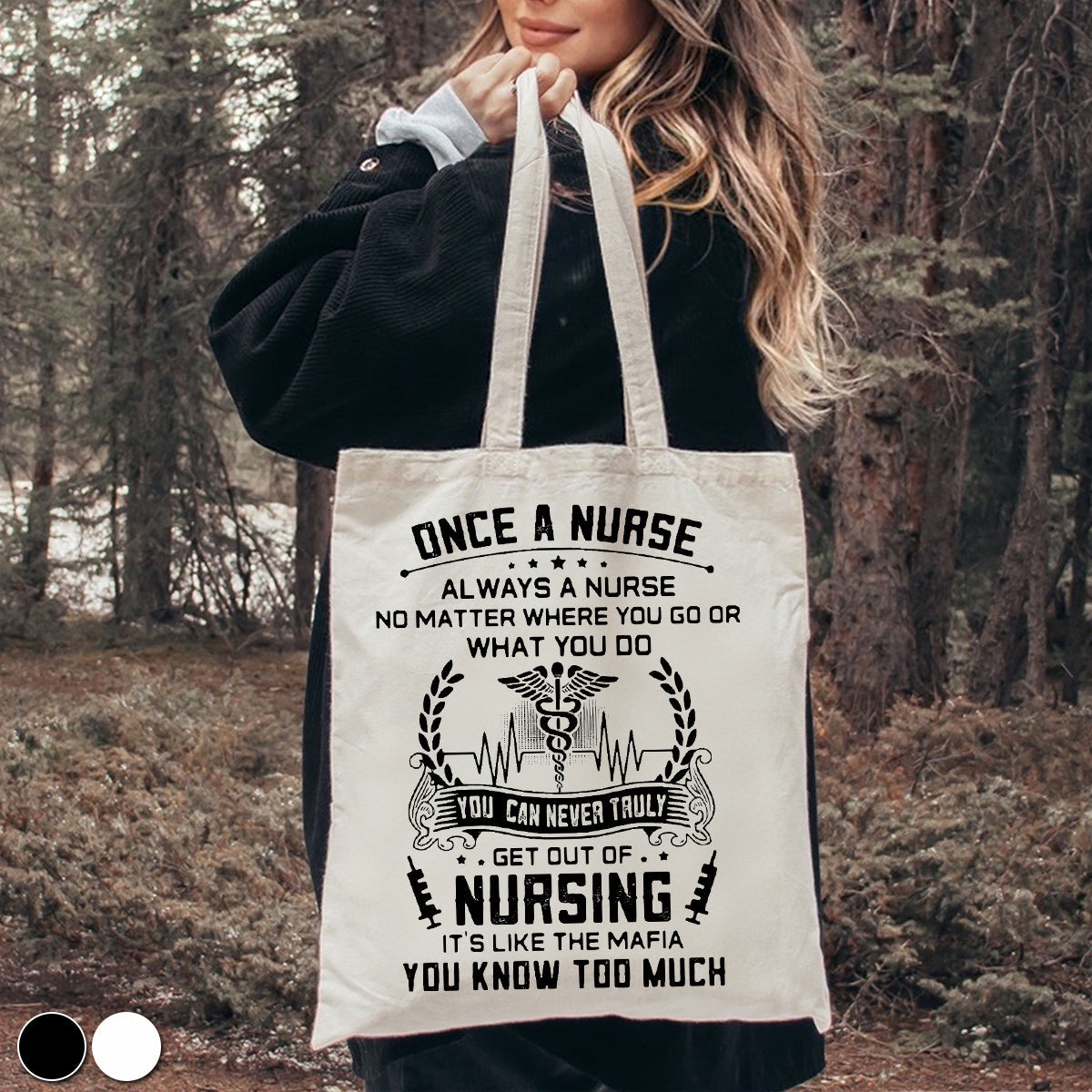 Once A Nurse Get Out Of Nursing Casual Classic Tote Bag
