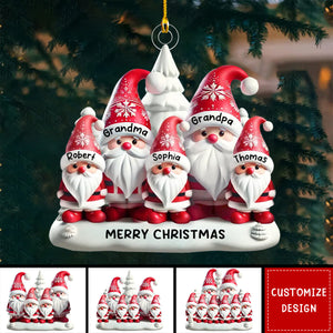 Personalized Merry Christmas Family Ornament-2024 New Release