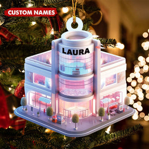Personalized Shopping Mall Christmas Ornament-Gifts For Store Owners-2024 New Release