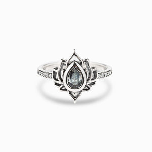 F*ck It and Begin Again Lotus Ring