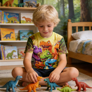 Dinosaur 3D-Print Kid T-Shirt