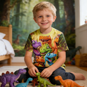 Dinosaur 3D-Print Kid T-Shirt