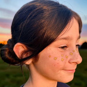 Softball & Baseball Freckles Temporary Tattoos for Girls, Boys, Kids & Adults