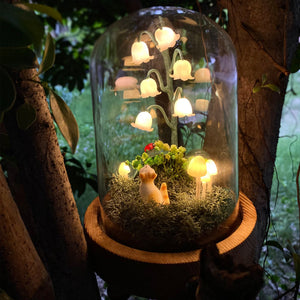 Lily of the Valley&Cat Handmade Night Light-Perfect Gift Idea