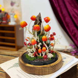 Enchanted Mushroom Forest Handmade Night Light