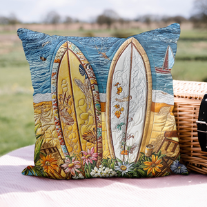 Island Breeze Quilted Pillow Case