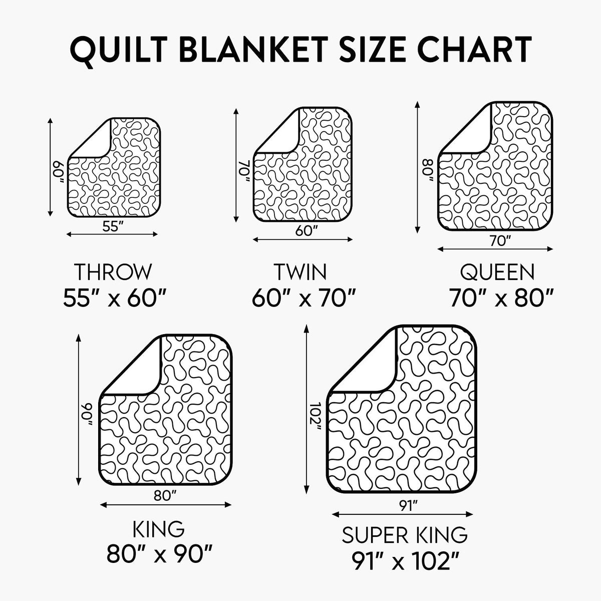 Snoozy Poodle Quilted Blanket