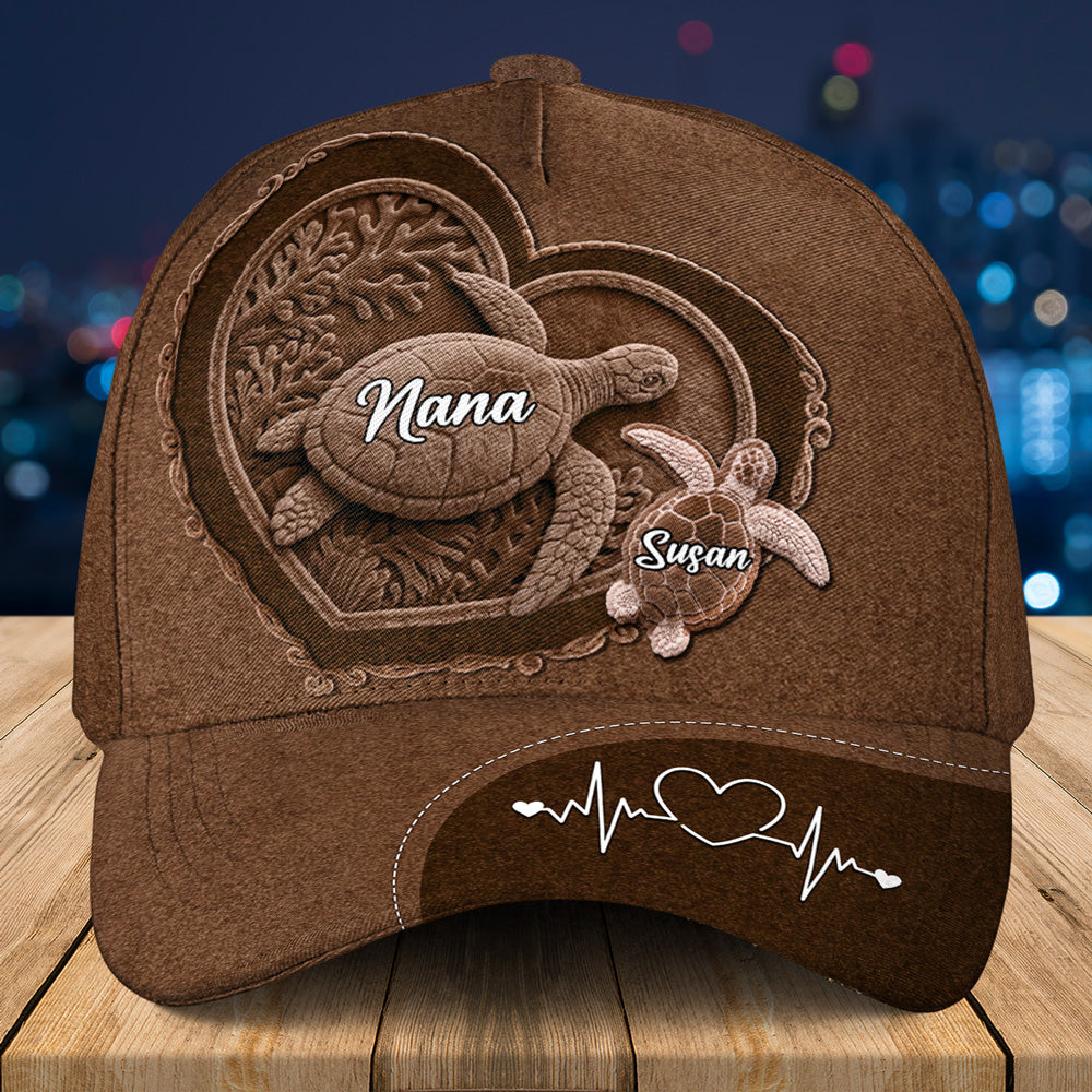 The Heart Of Our Family - Personalized Custom Classic Cap