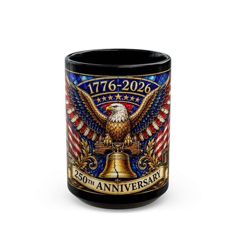 Patriotic 250th Anniversary Mug - Gift For Dad
