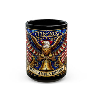 Patriotic 250th Anniversary Mug - Gift For Dad