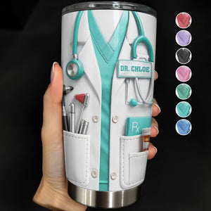 Personalized Medical Symbol Stainless Steel Tumbler - Gift For Healthcare Workers