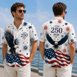 USA 250th Family Matching Hawaiian Shirt - Gift For Whole Family