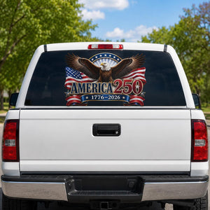 250th Anniversary Eagle America Vinyl Car Stickers-Gift For Patriotic USA Freedom Lovers