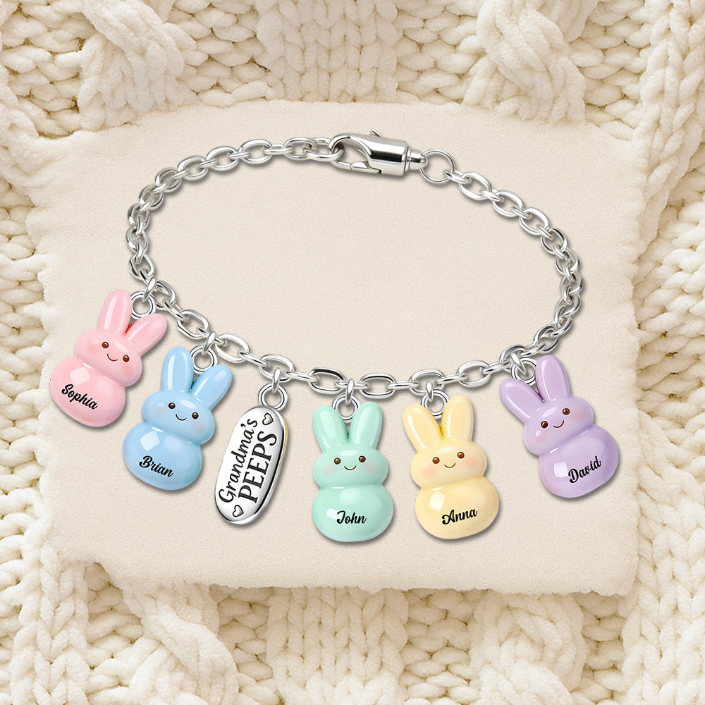Grandma’s Sweethearts – Personalized Grandma Bracelet