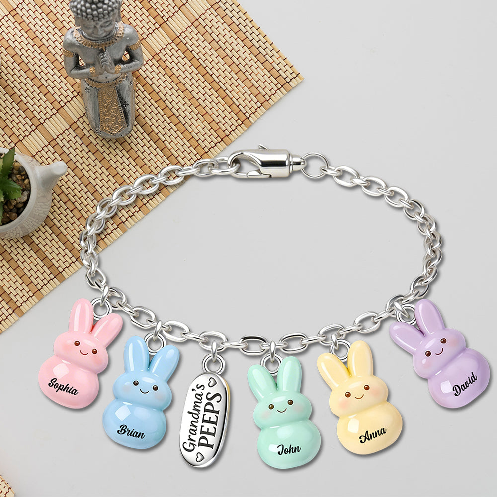 Grandma’s Sweethearts – Personalized Grandma Bracelet