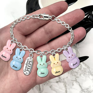 Grandma’s Sweethearts – Personalized Grandma Bracelet