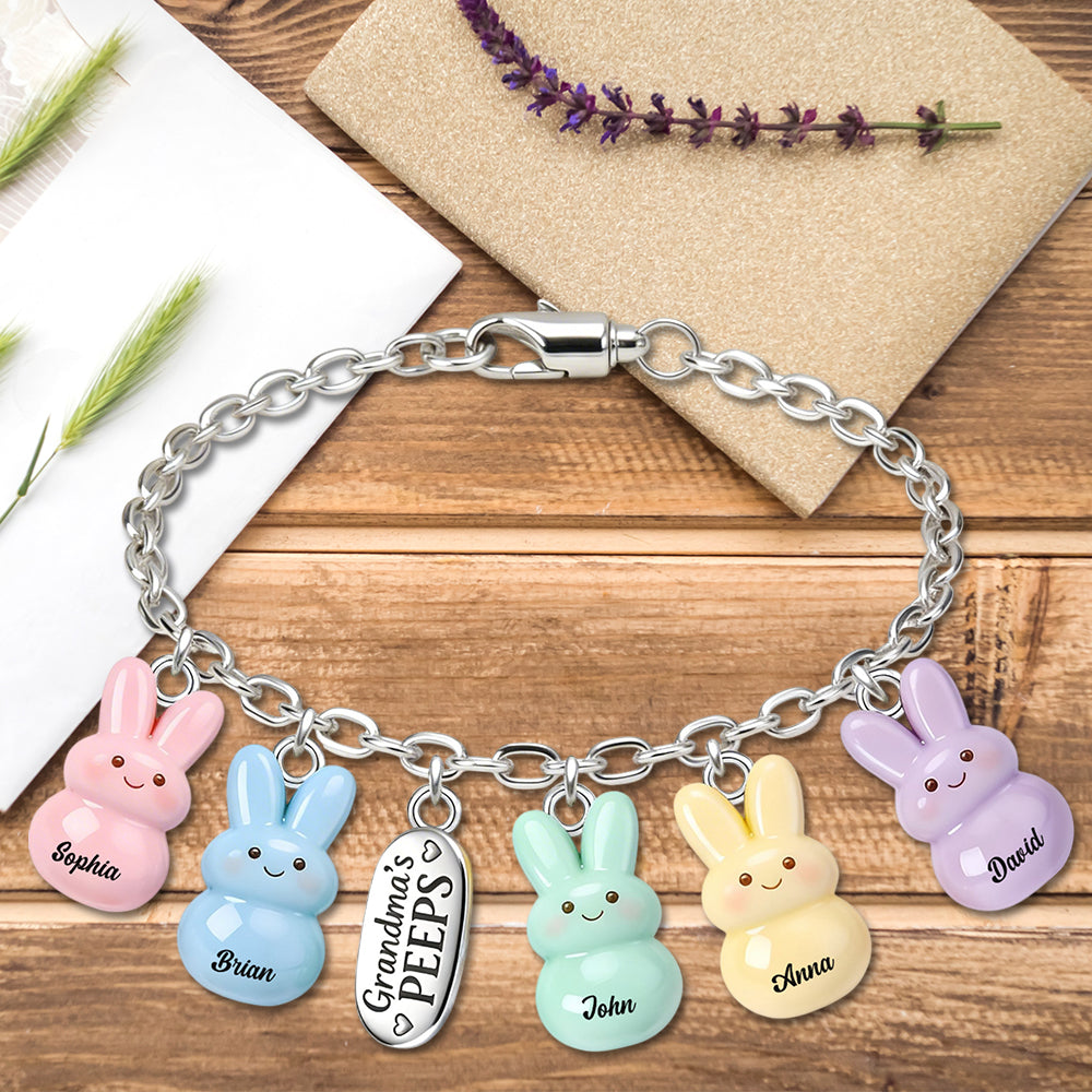 Grandma’s Sweethearts – Personalized Grandma Bracelet