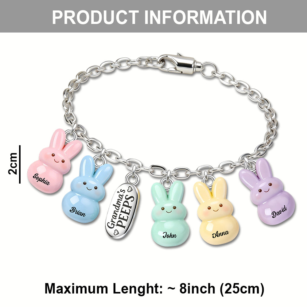 Grandma’s Sweethearts – Personalized Grandma Bracelet