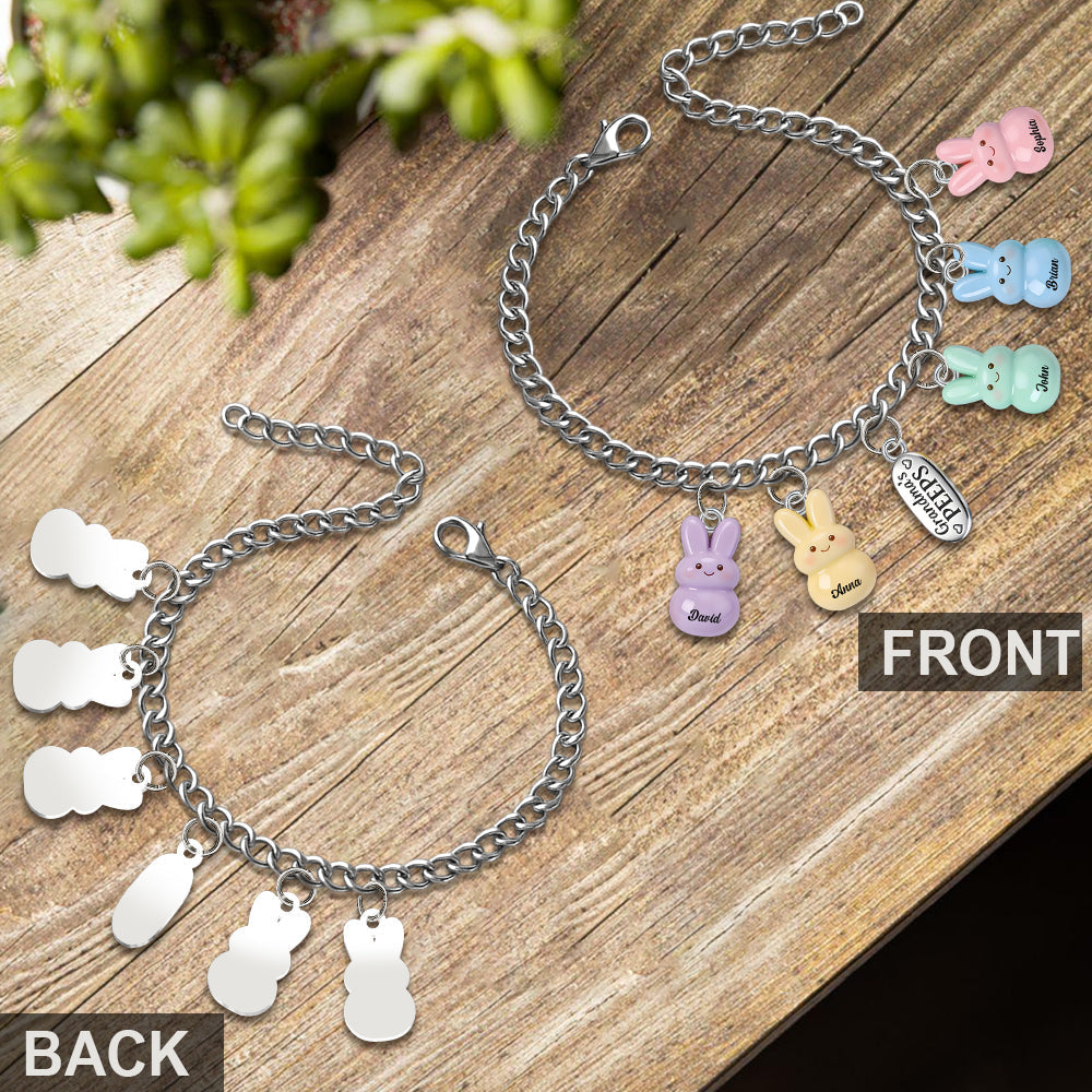Grandma’s Sweethearts – Personalized Grandma Bracelet