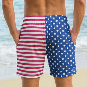 American With Proud Roots Mexican Puerto Rican Cuban Dominican - Personalized Shorts