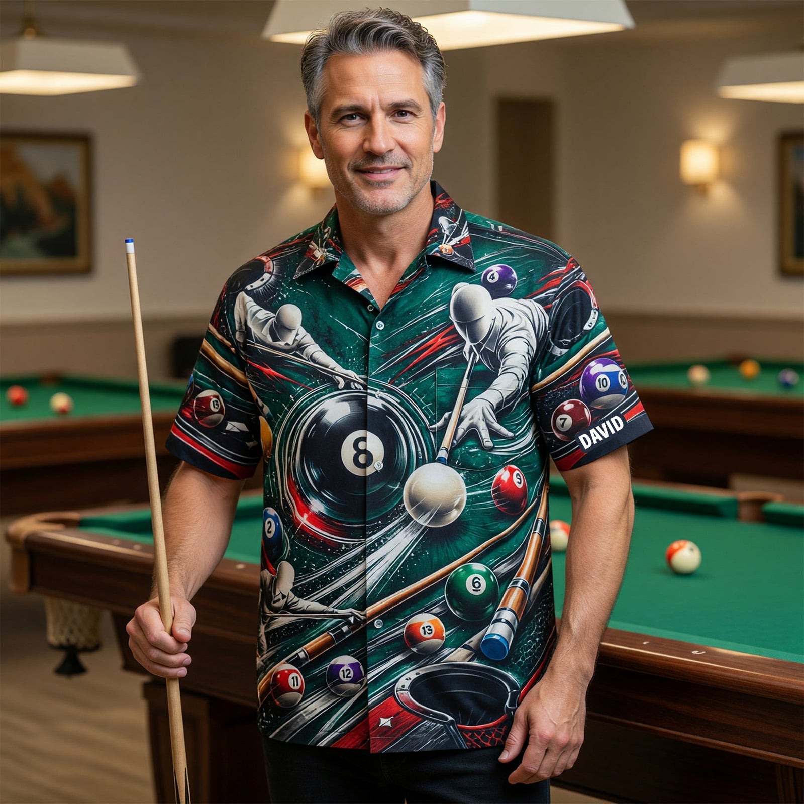 Billiards Hawaiian Shirt - Personalized Gifts