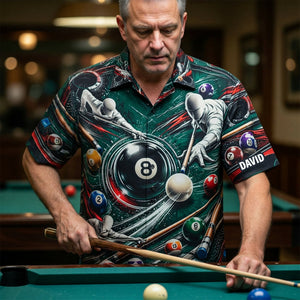 Billiards Hawaiian Shirt - Personalized Gifts