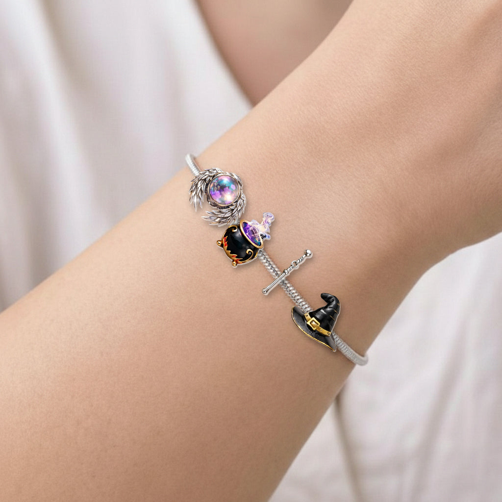Love Wizard - Personalized Wizard Adjustable Charm Bracelet
