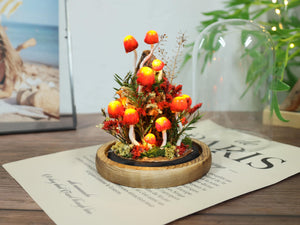 Enchanted Red Mushroom Night Light