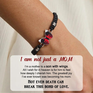 I am a mother to a son with wings-Butterfly Bracelet